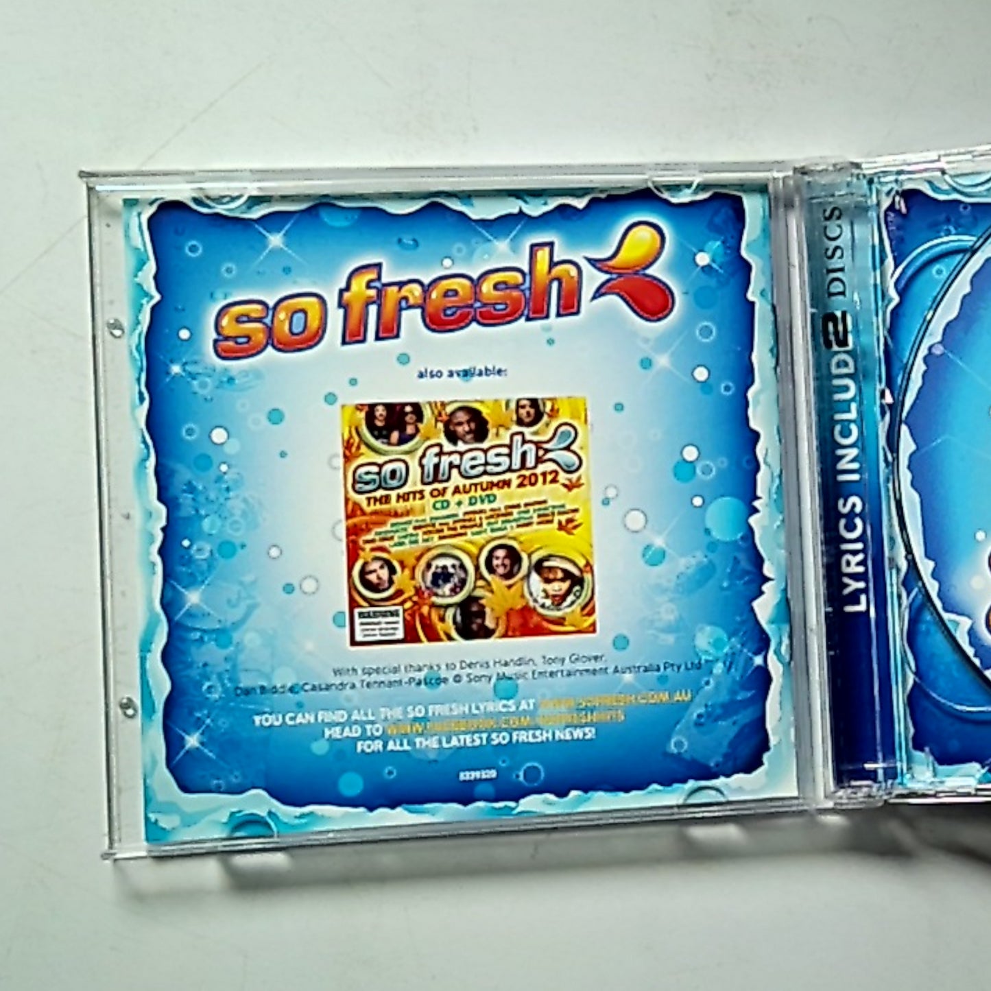 Various – So Fresh: The Hits Of Winter 2012 (CD  + DVD, 2012) Australia 5339320