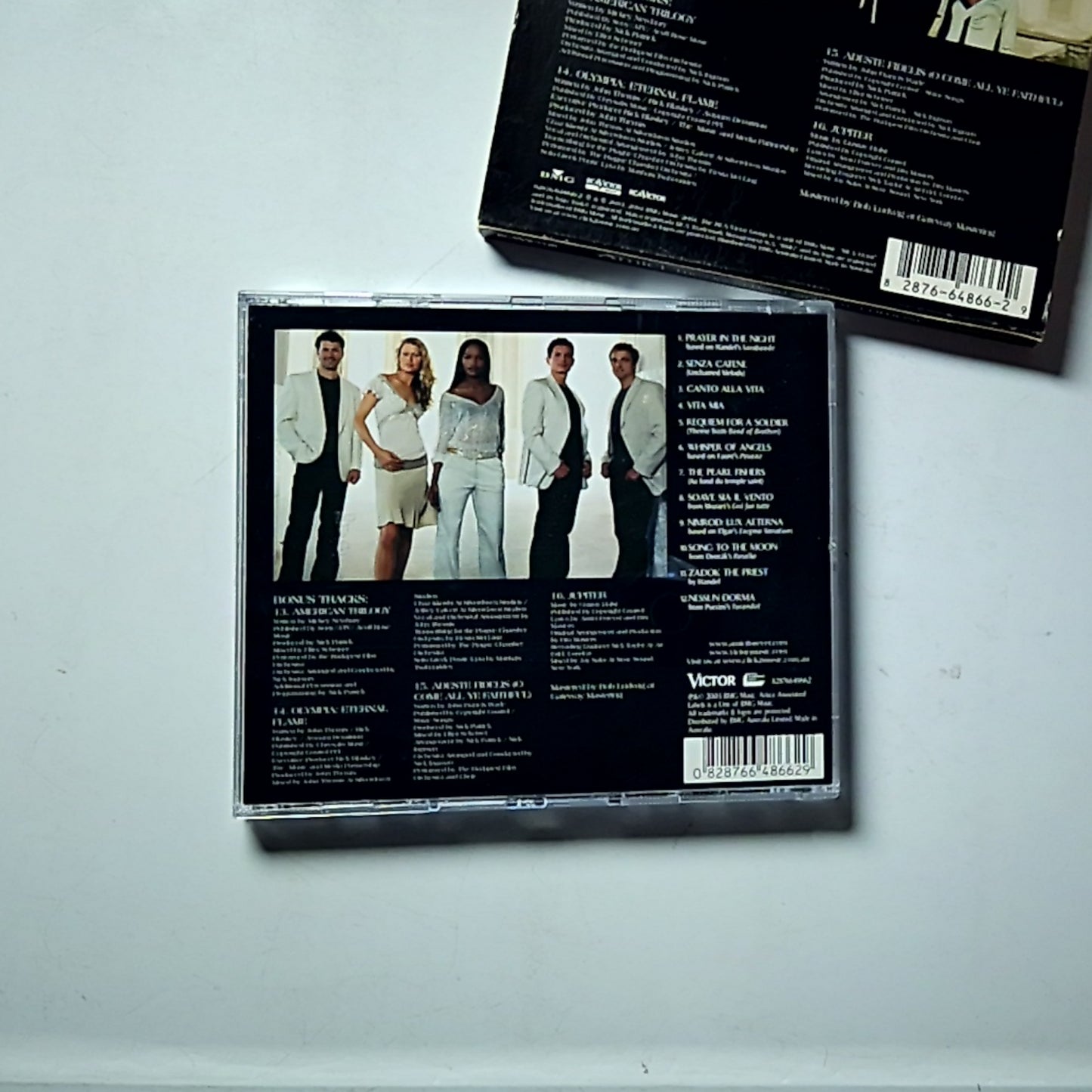 Amici Forever – The Opera Band (Special Edition) (CD 2003) Australia 82876648662