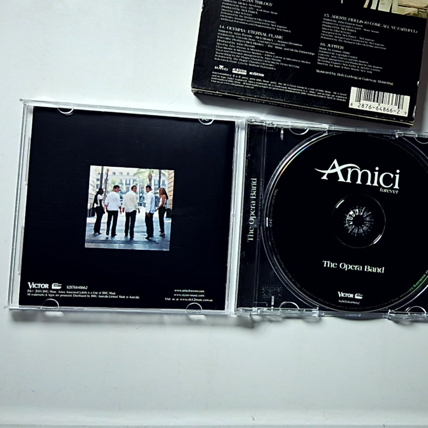 Amici Forever – The Opera Band (Special Edition) (CD 2003) Australia 82876648662