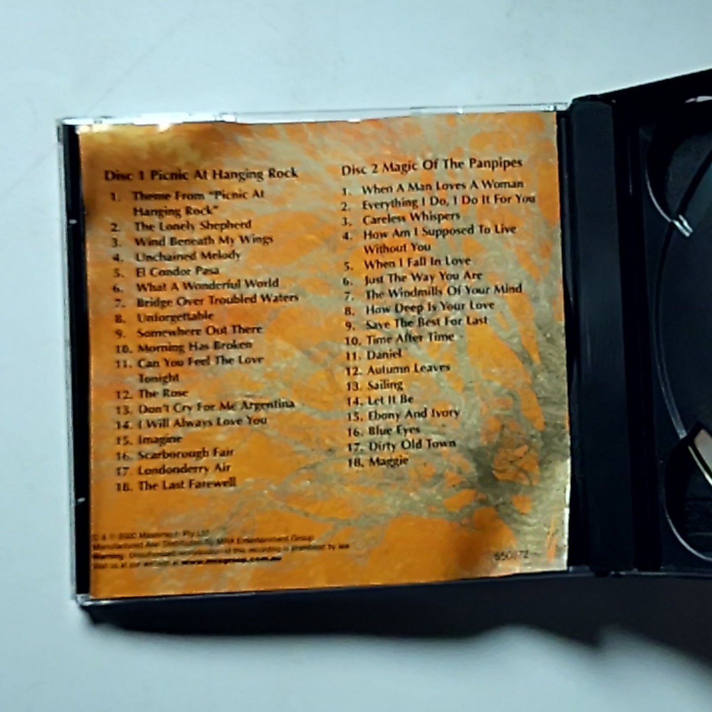 Jorge Rico – Panpipe Moods (CD) Australia 550672