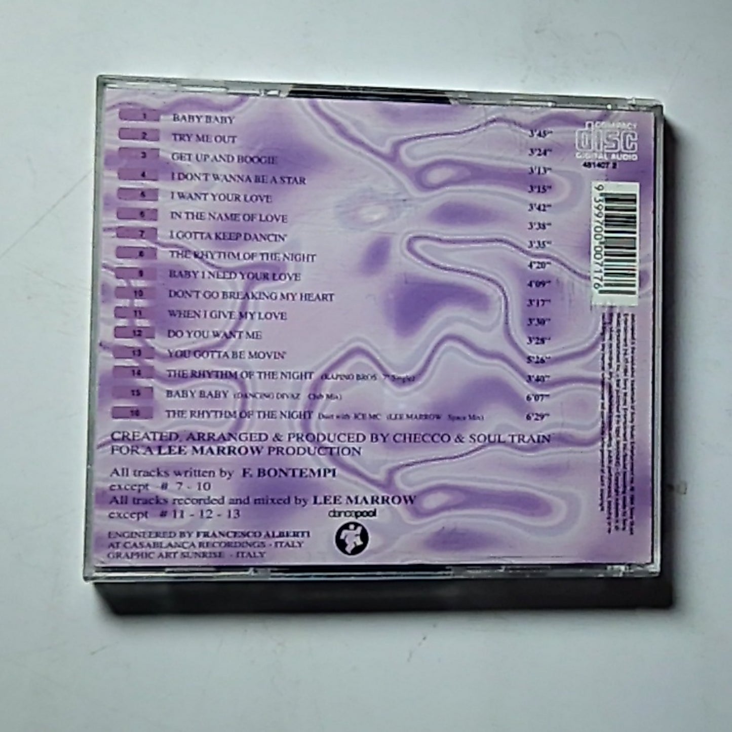 Corona – The Rhythm Of The Night (CD, 1995) Australia 481407 2