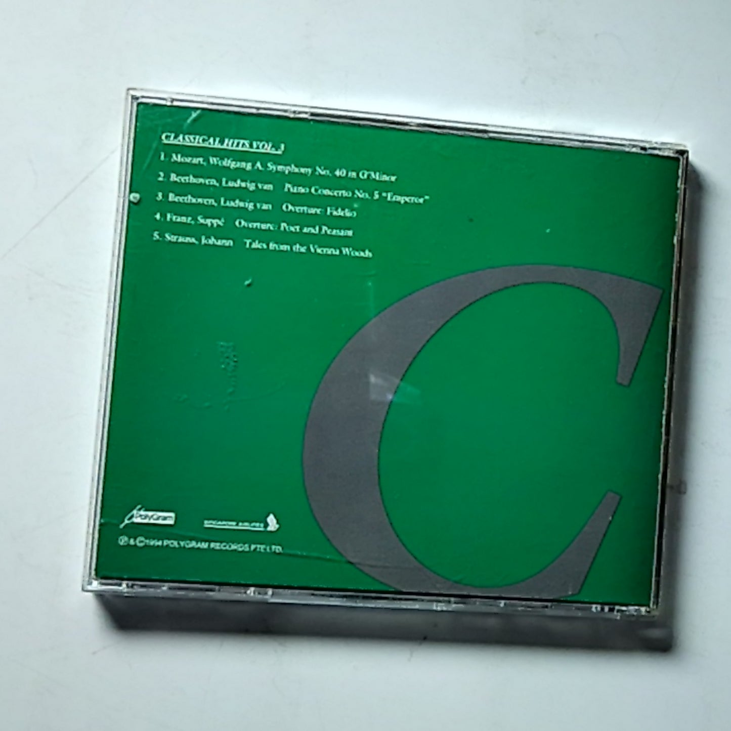 Singapore Airlines – Classic Hits Vol. 3 (CD, 1994) Singapore 444 502-2