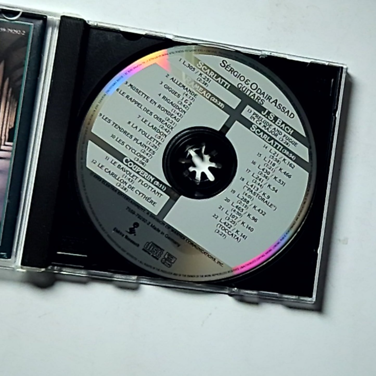 Sérgio & Odair Assad Play Rameau, Scarlatti, Couperin, Bach CD Europe