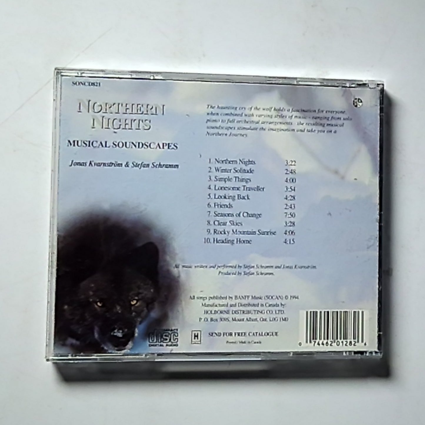 Jonas Kvarnström, Stefan Schramm – Northern Nights (Musical Soundscapes) CD