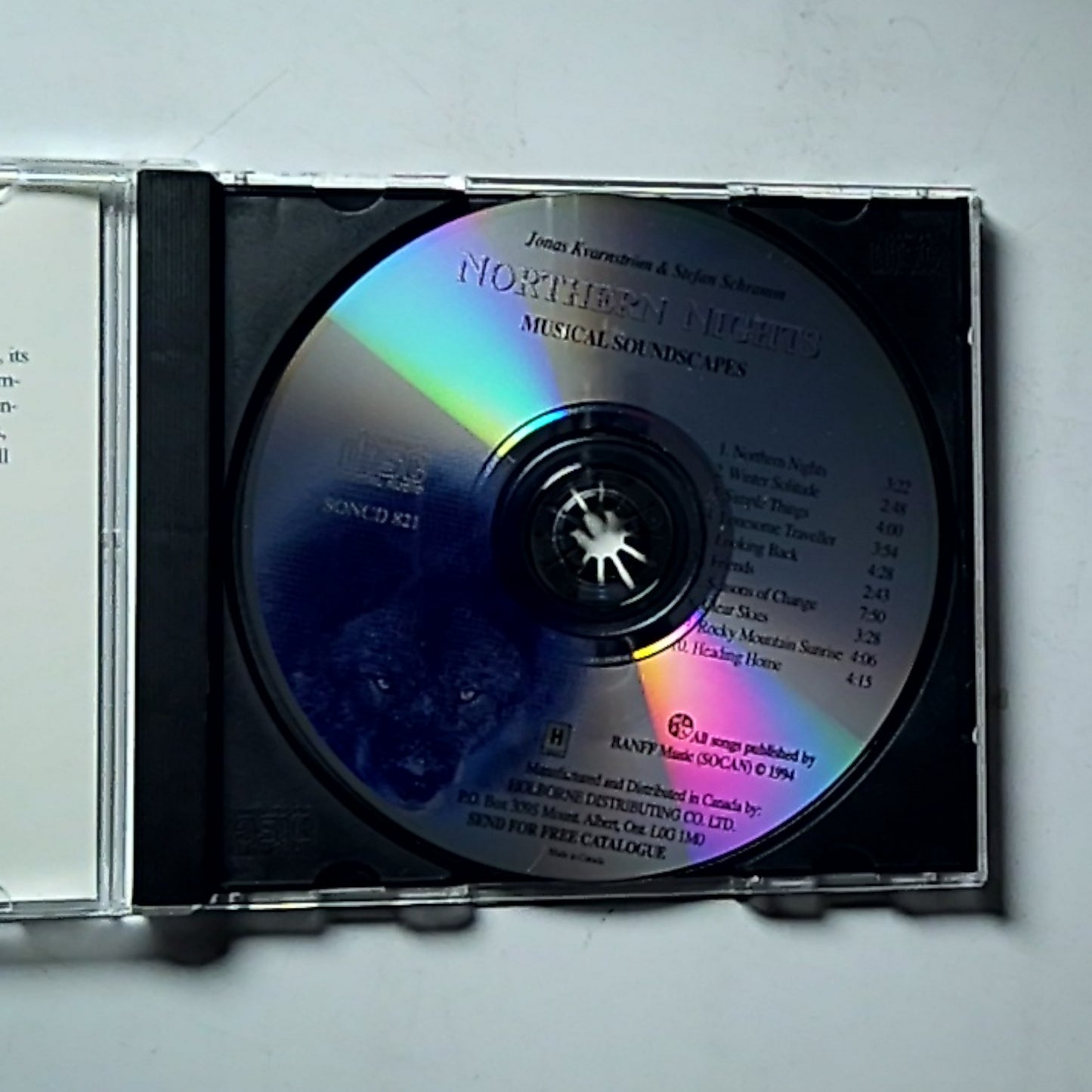 Jonas Kvarnström, Stefan Schramm – Northern Nights (Musical Soundscapes) CD