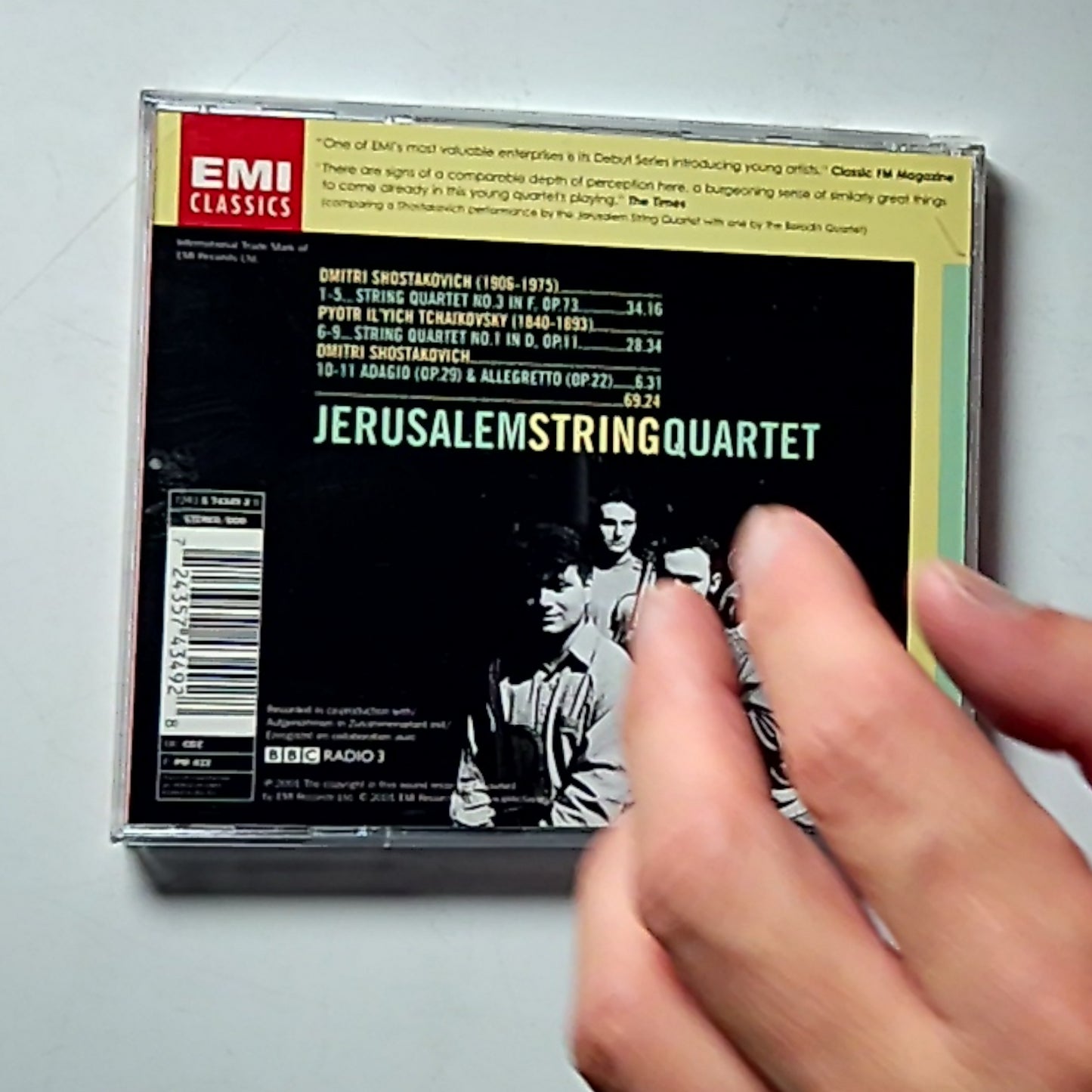 Jerusalem String Quartet – Jerusalem String Quartet (CD, 2001)