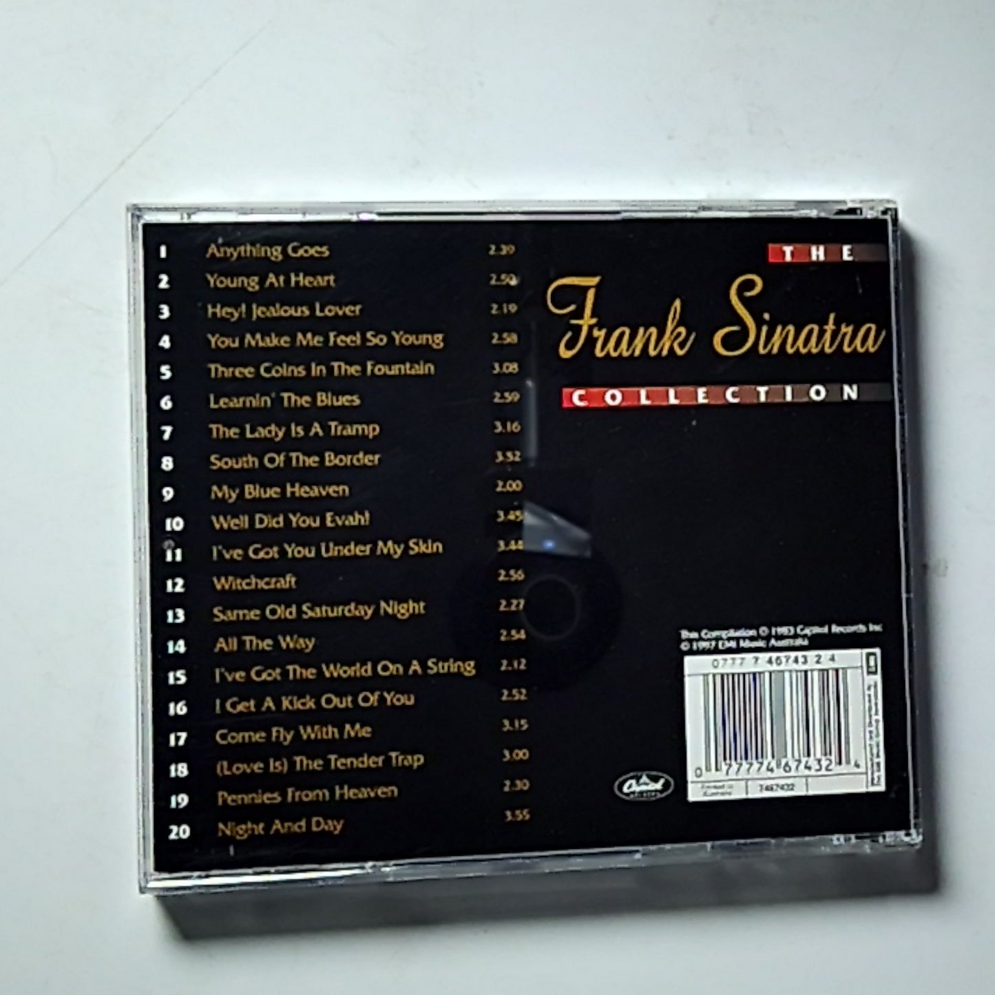 Frank Sinatra – The Frank Sinatra Collection (CD, 1997) Australia
