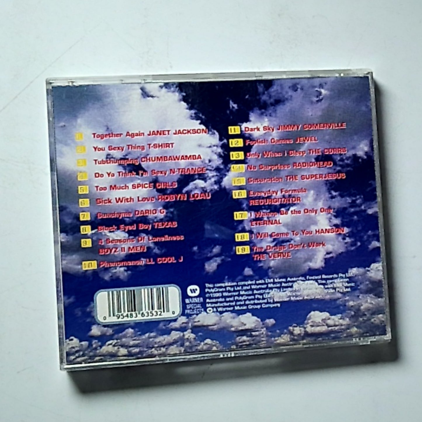 Various – 100% Hits Volume 24 (CD, 1998) Australia 9548363532