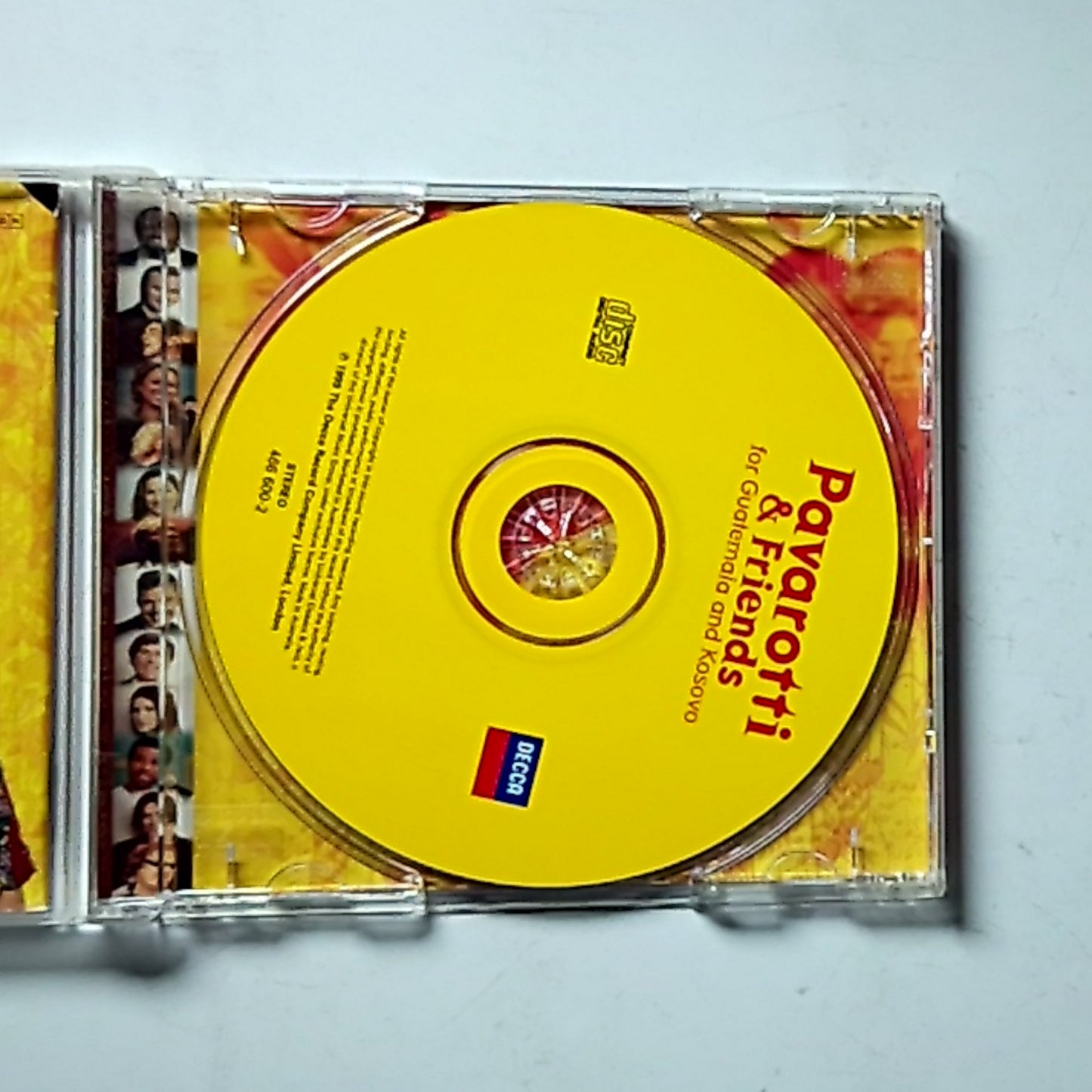 Pavarotti & Friends For Guatemala And Kosovo (CD, 1999) Australia 466 600-2