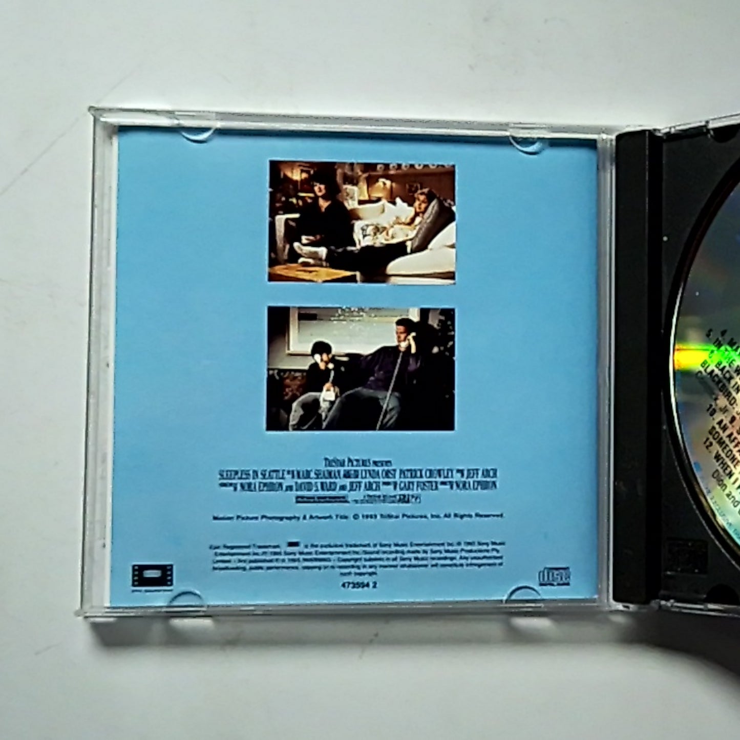 Sleepless In Seattle (Original Motion Picture Soundtrack) (CD, 1993) Australia 4