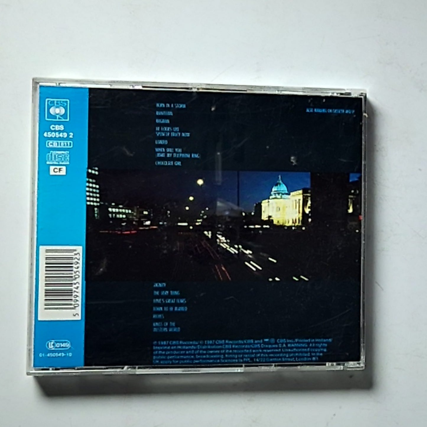 Deacon Blue – Raintown (CD, 1987) UK 450549 2