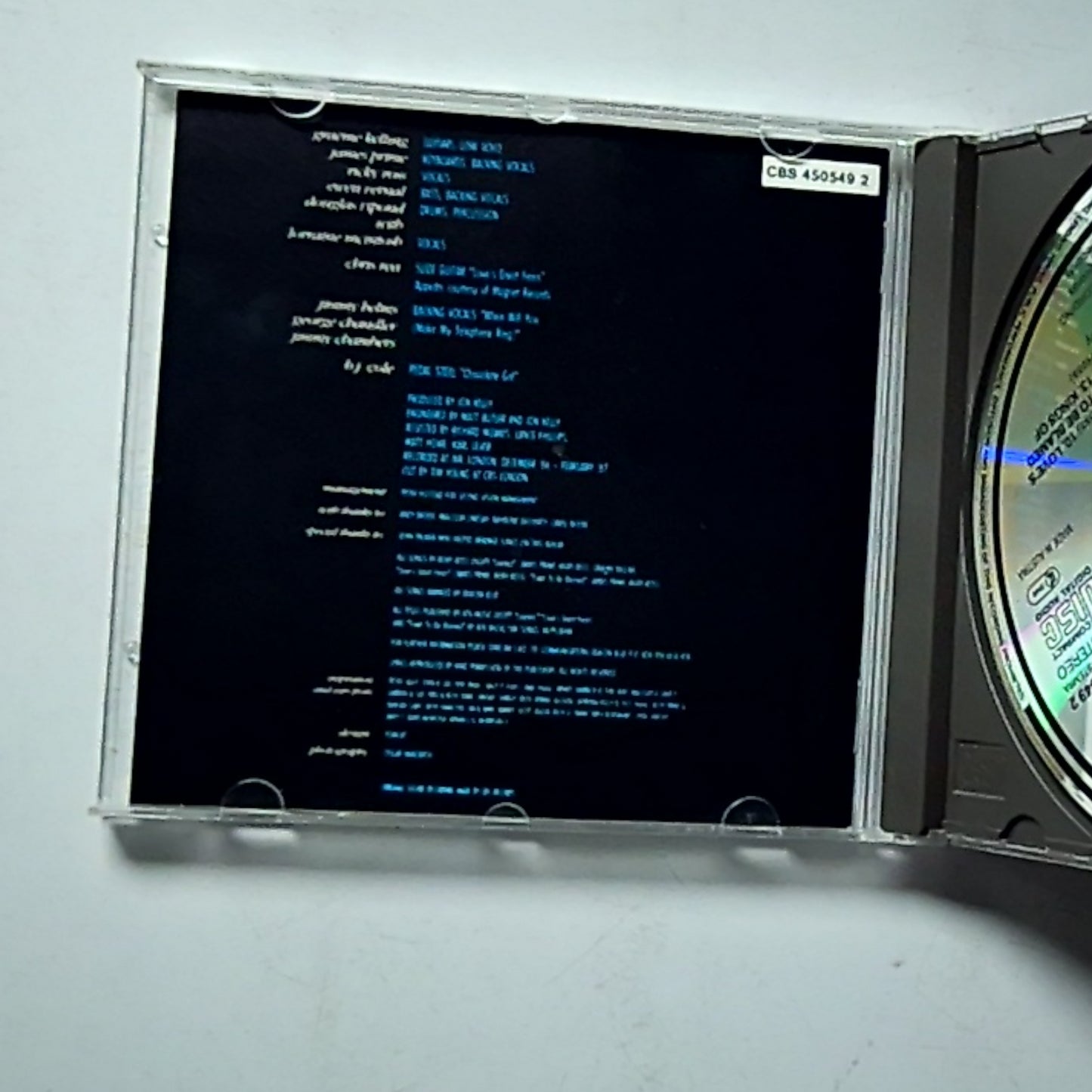 Deacon Blue – Raintown (CD, 1987) UK 450549 2