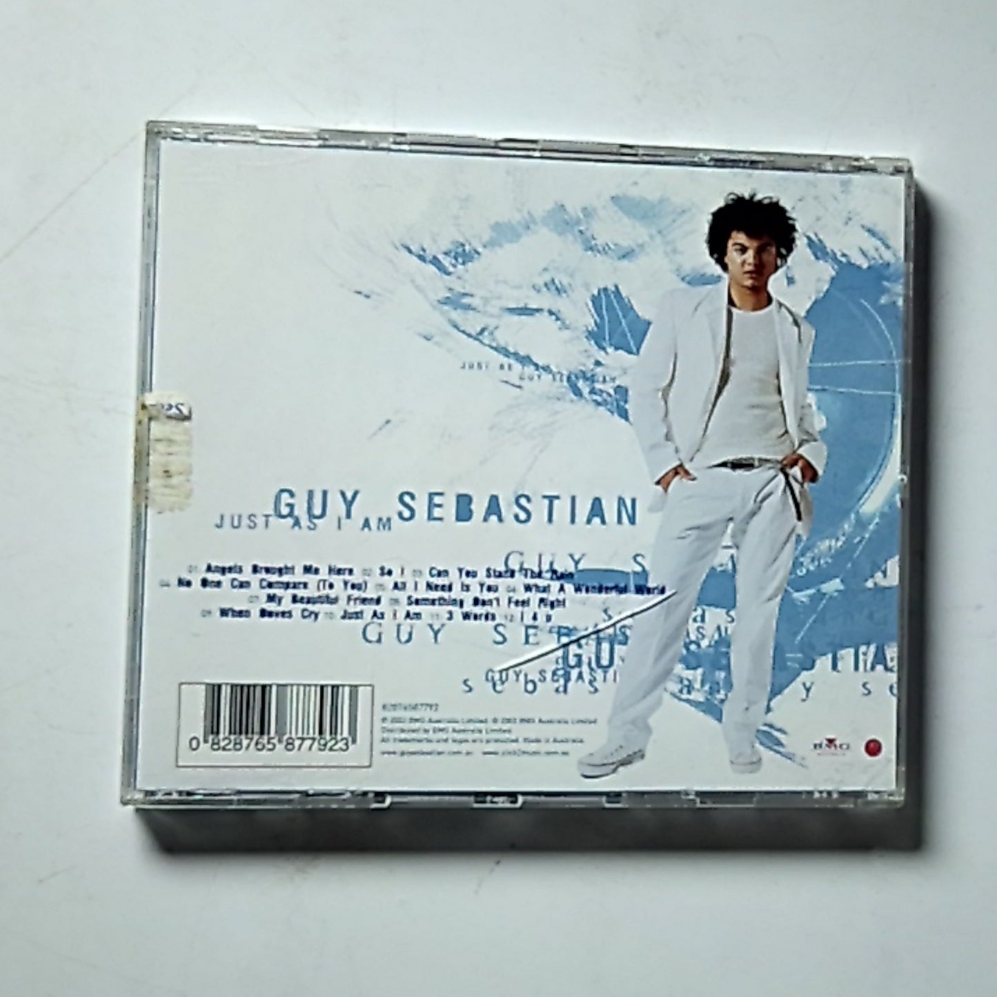 Guy Sebastian – Just As I Am (CD, 2003) Australia 82876587792