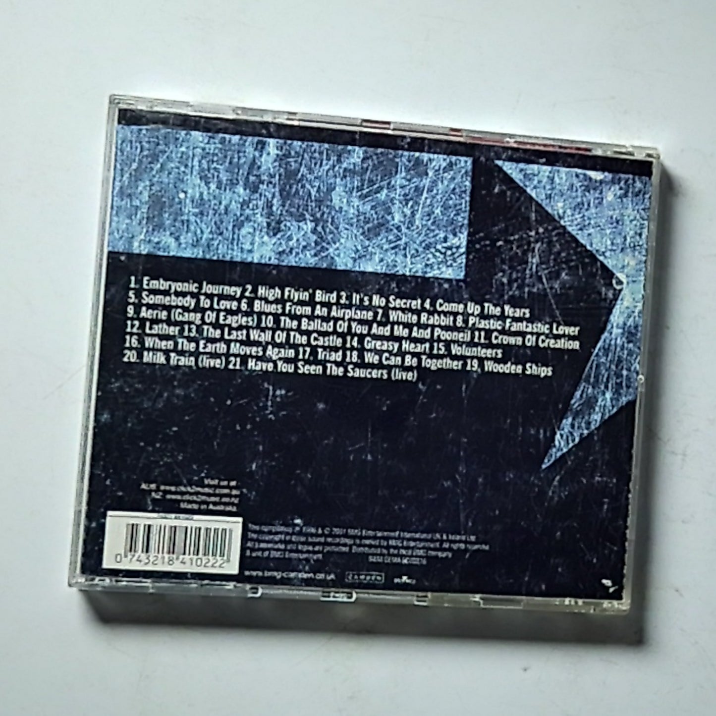 Jefferson Airplane – The Best Of Jefferson Airplane (CD, 2001) Australia