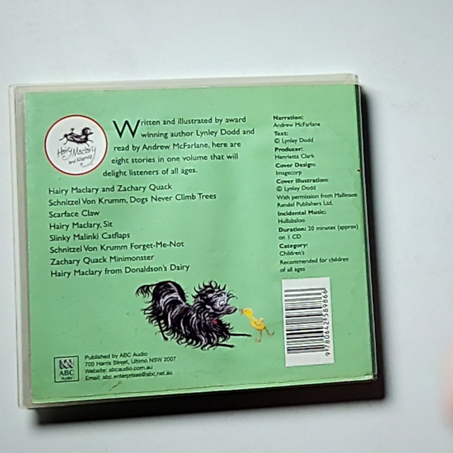 Hairy Maclary – More Adventures of Hairy Maclary (CD, 2006) Australia