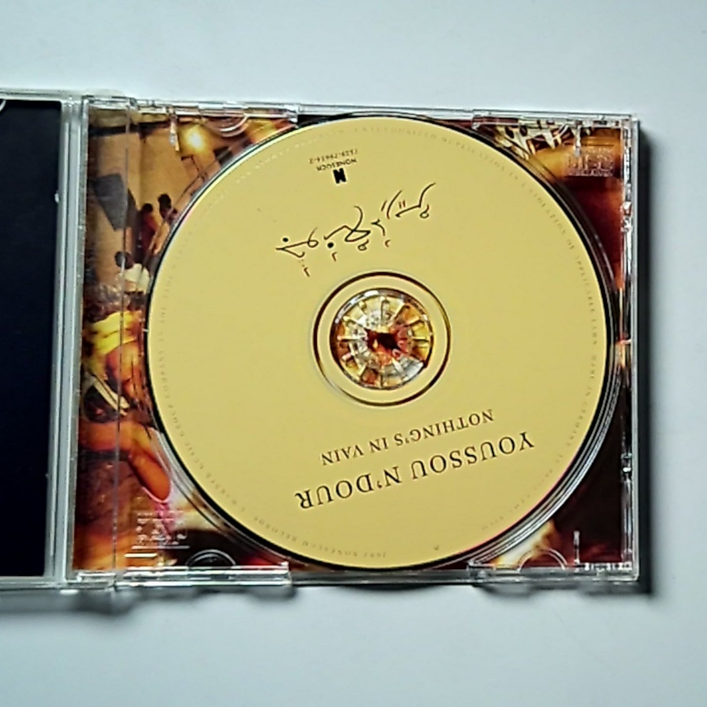 Youssou N'Dour – Nothing's In Vain (Coono Du Réér) (CD 2002) Europe 7559-79654-2