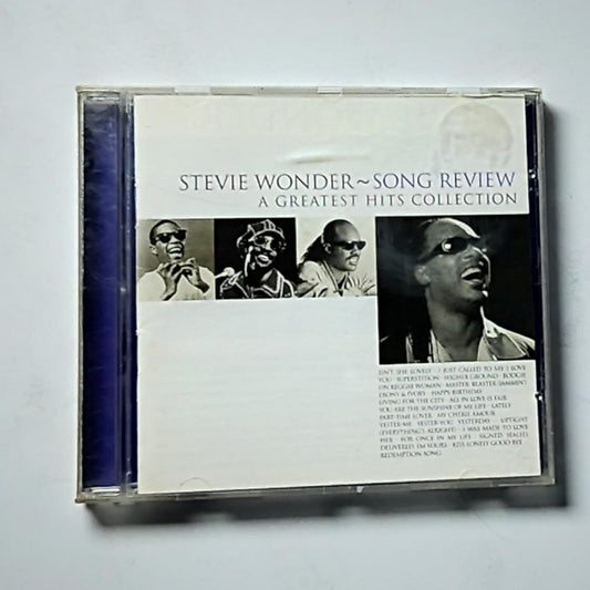 Stevie Wonder – Song Review (A Greatest Hits Collection) (CD, 1996) Australasia