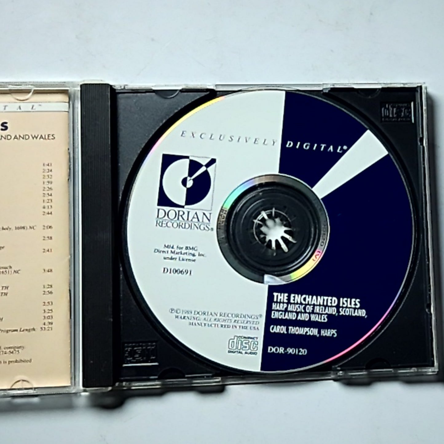 Carol Thompson – The Enchanted Isles Harp Music Of Ireland, Scotland, England CD