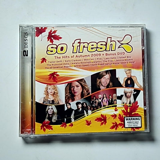 So Fresh (The Hits Of Autumn 2009 + Bonus DVD) (CD, 2009) Australia DVD 5317484