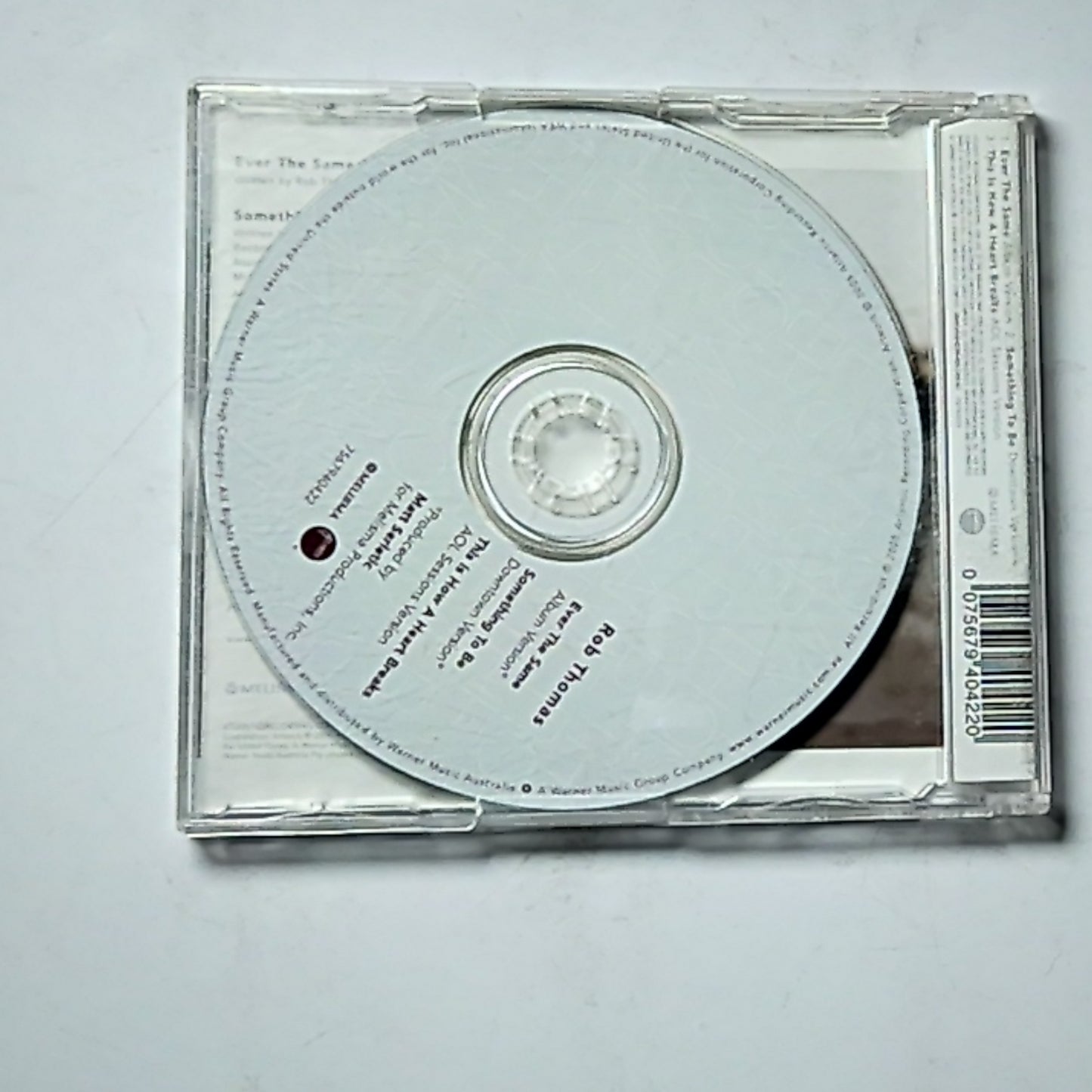 Rob Thomas – Ever The Same (CD, 2005) Australia 7567-94042-2