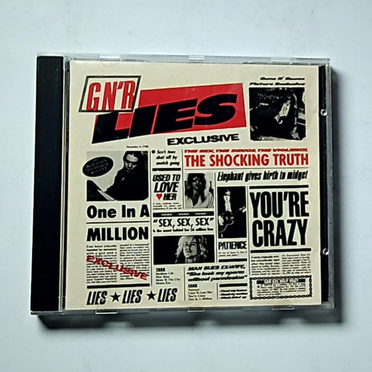 Guns N' Roses – G N' R Lies (CD, 1988) Australasia 9 24198-2