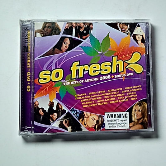 So Fresh: The Hits Of Autumn 2008 + Bonus DVD (CD 2008) Australia DVD