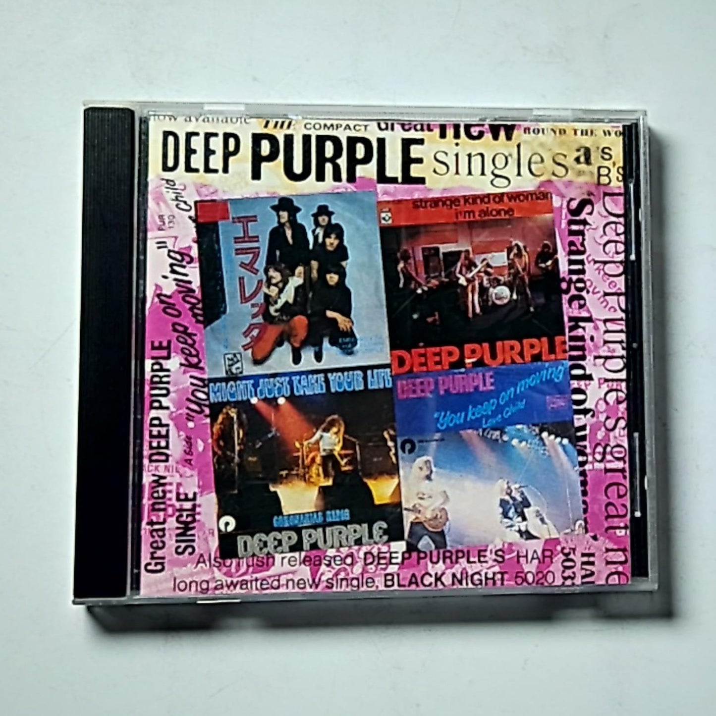 Deep Purple – Singles A's & B's (CD, 1993) Australia 0777 7 81009 2 8