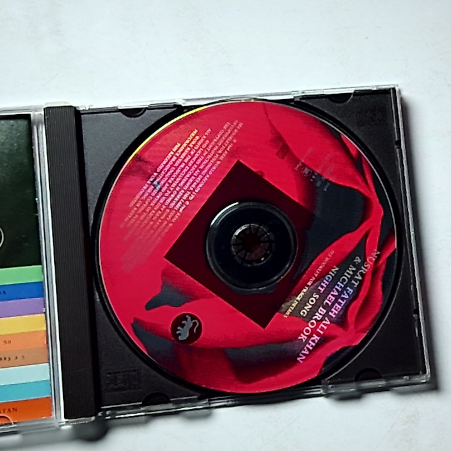 Nusrat Fateh Ali Khan, Michael Brook – Night Song (CD, 1996) Europe CDRW 50