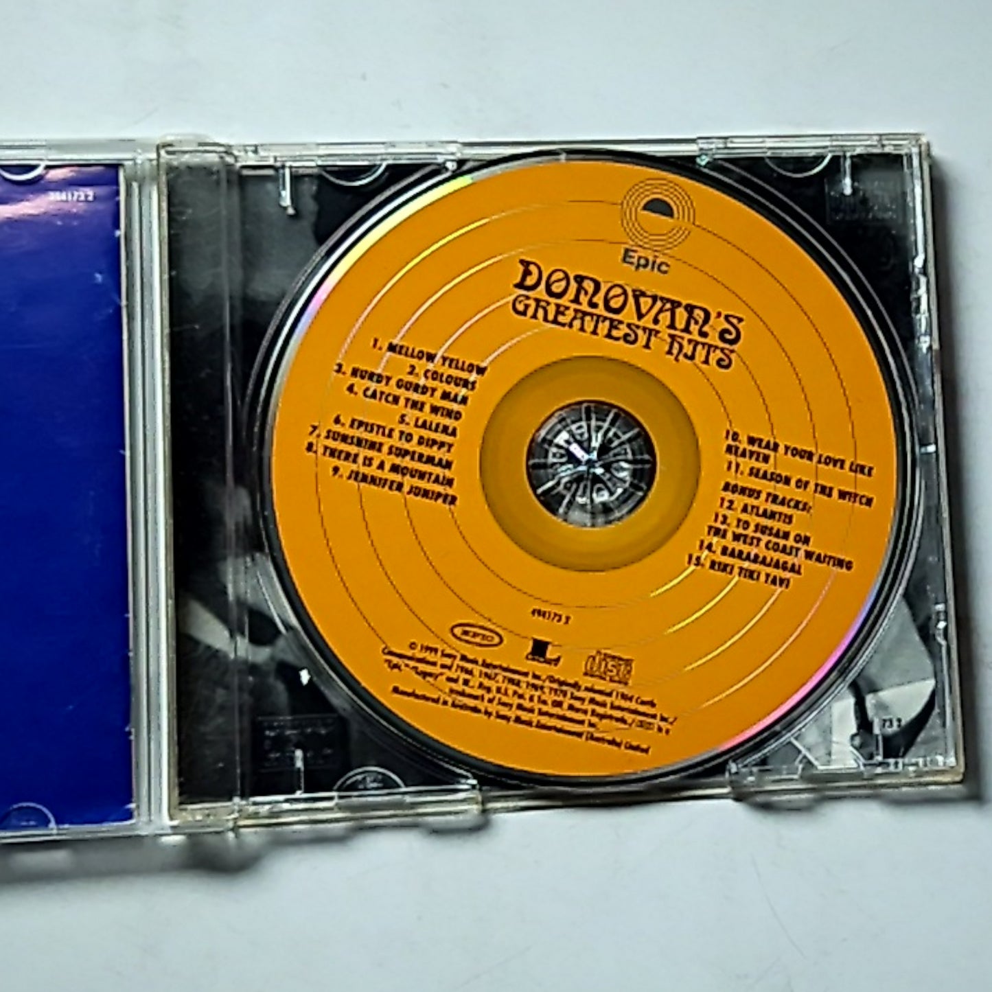Donovan – Donovan's Greatest Hits (CD, 1999) Australia 494173 2
