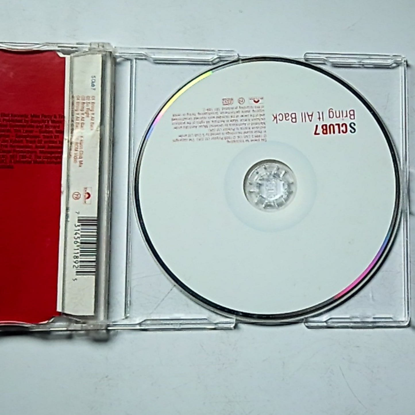 S Club 7 – Bring It All Back (CD, 1999) Australasia 561 189-2