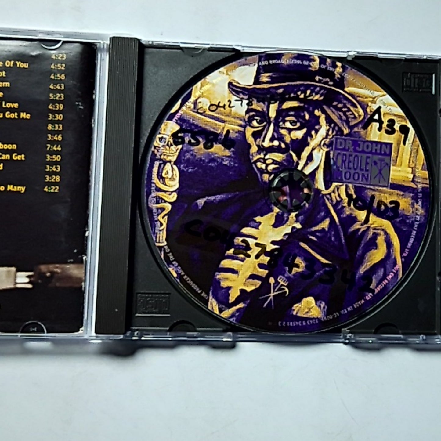 Dr. John – Creole Moon (CD, 2001) US 7243 5 34591 2 3