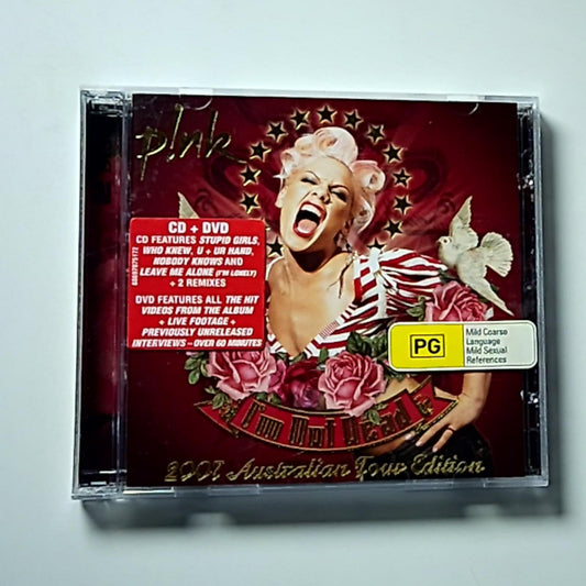 P!NK – I'm Not Dead (CD + DVD, 2007) Australia 88697075172