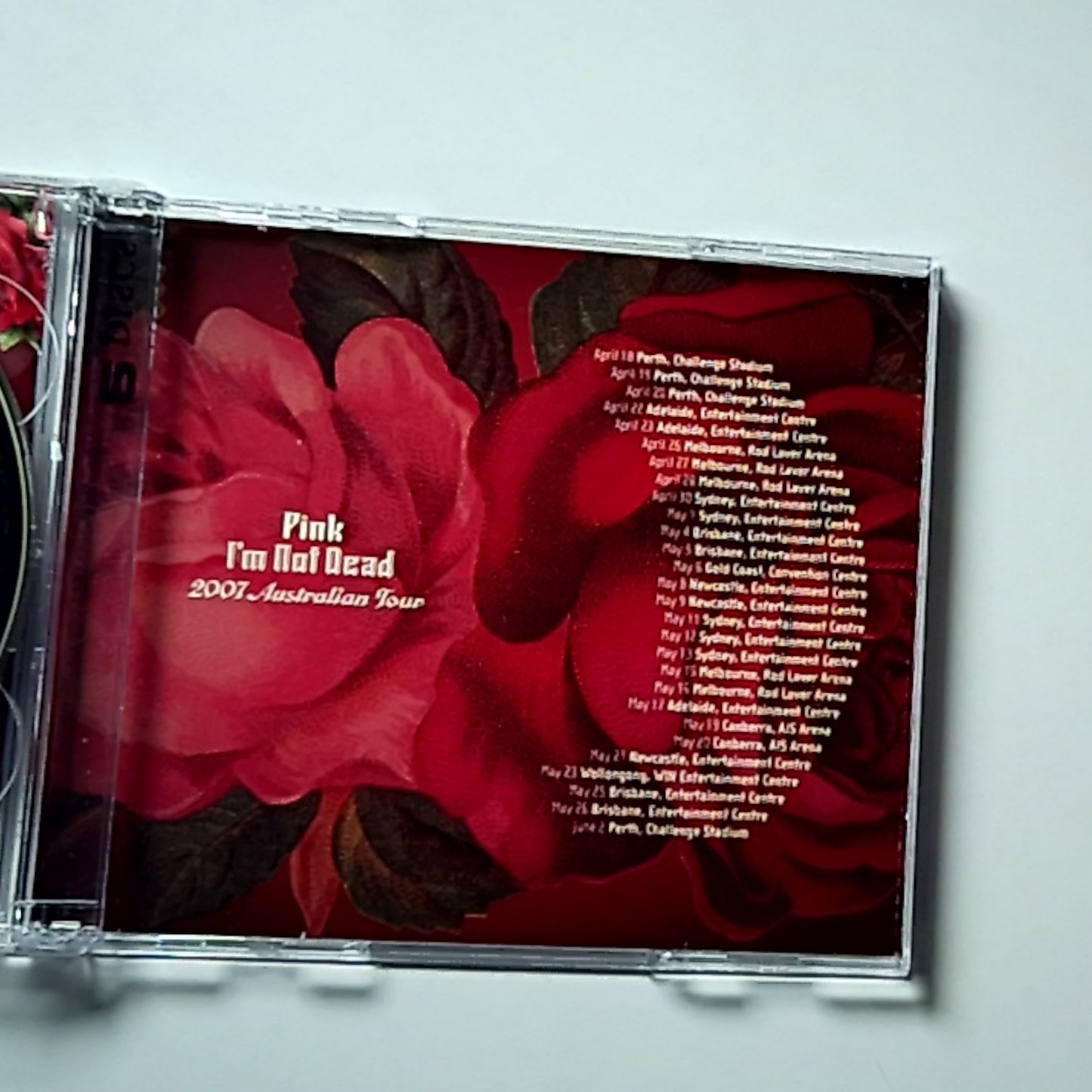 P!NK – I'm Not Dead (CD + DVD, 2007) Australia 88697075172