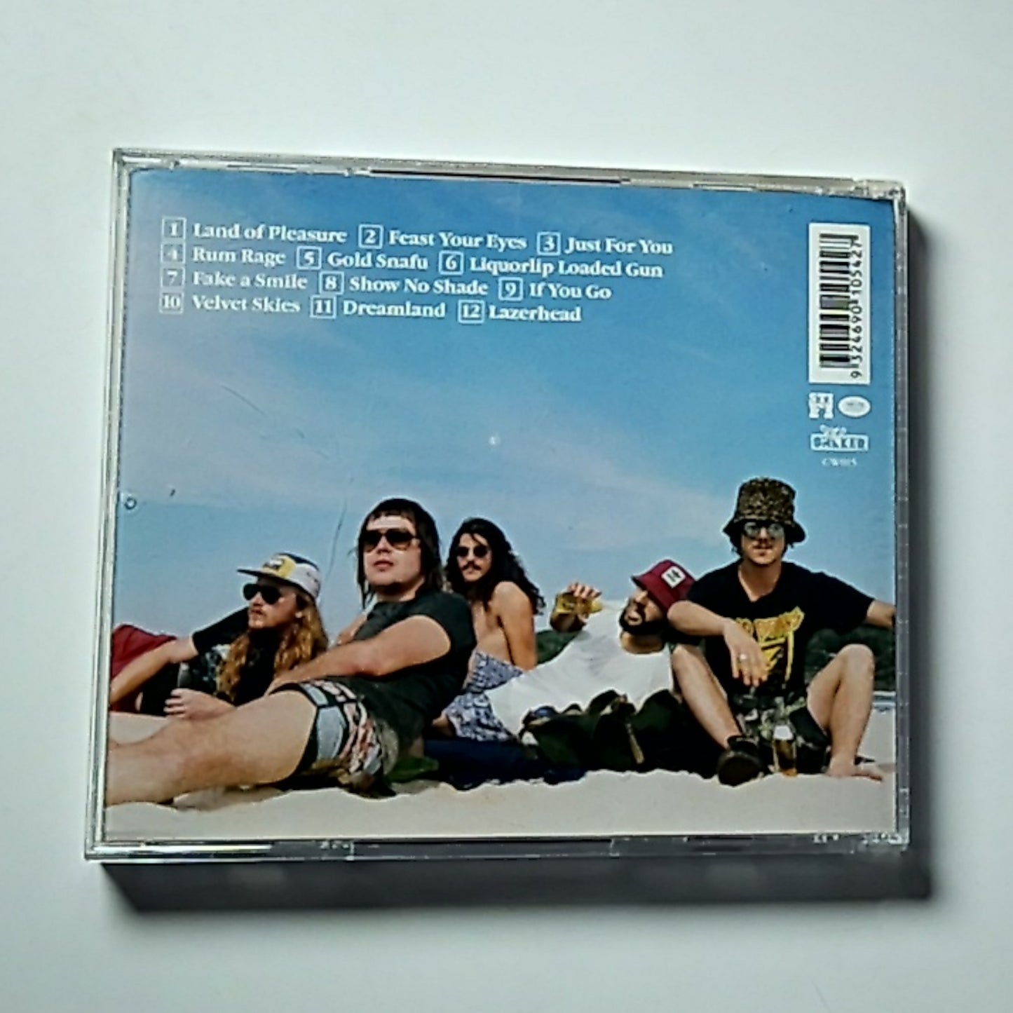 Sticky Fingers – Land Of Pleasure (CD, 2014) Australia CW015