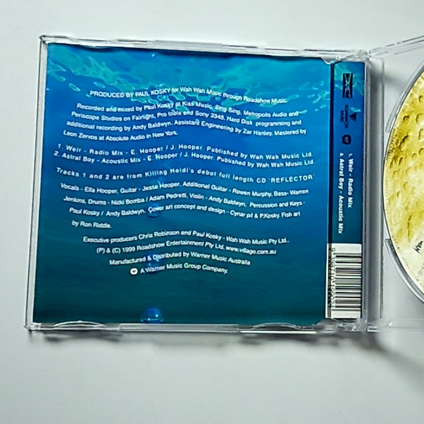 Killing Heidi – Weir (CD, 1999) Australia 101990-2