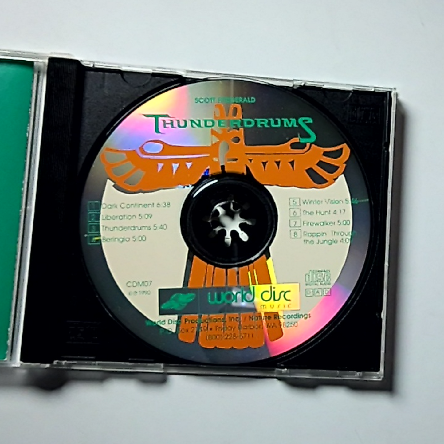 Scott Fitzgerald – Thunderdrums (CD) US CDM07
