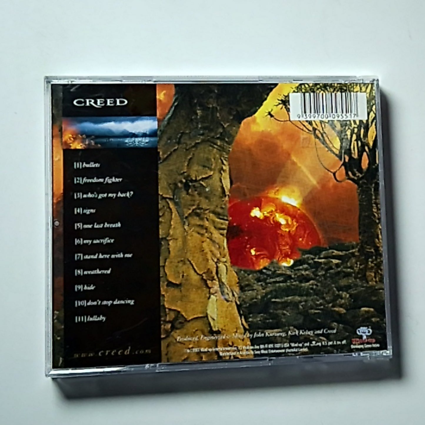 Creed – Weathered (CD, 2001) Australia 5049792000