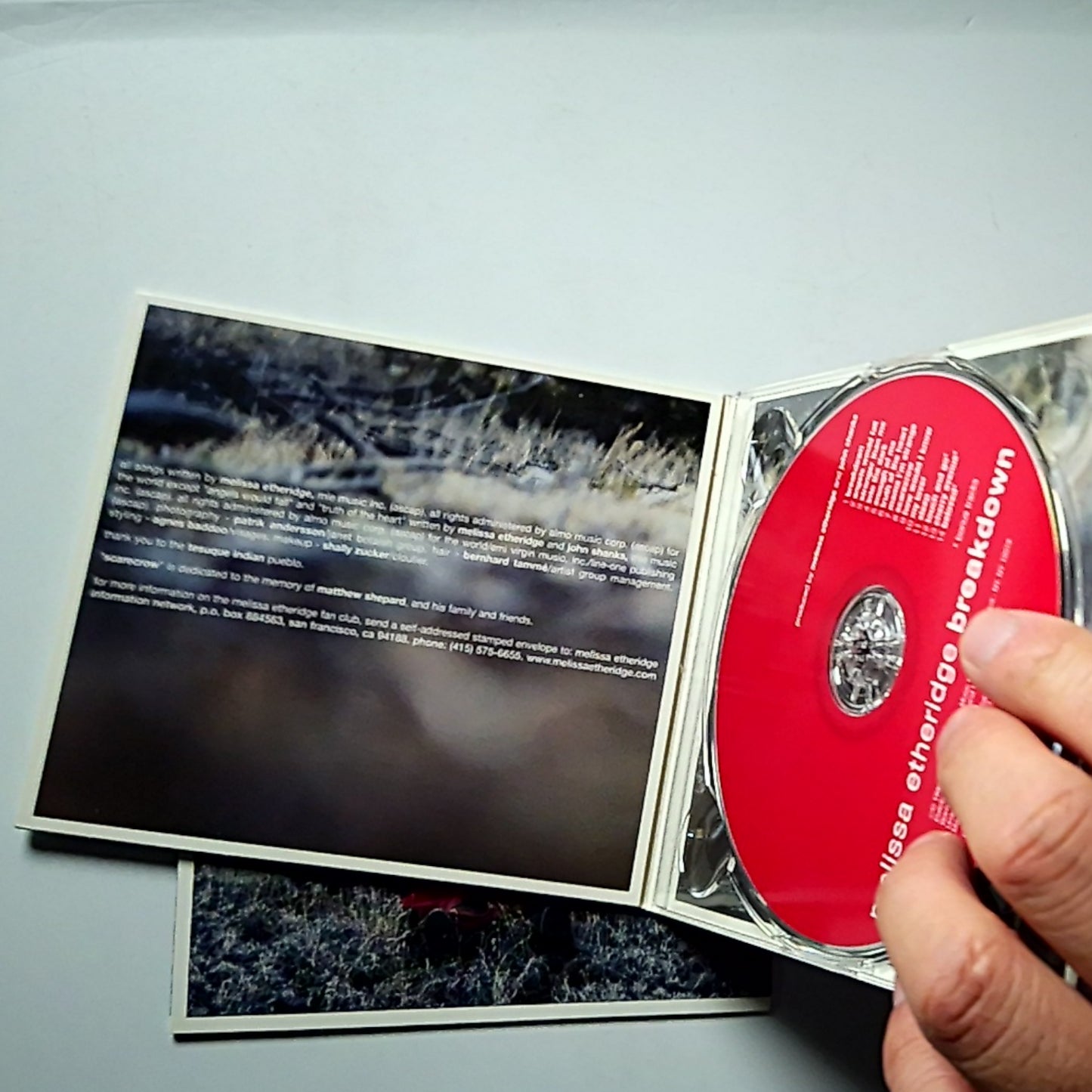 Melissa Etheridge – Breakdown (CD, 1999) US 314-546 608-2