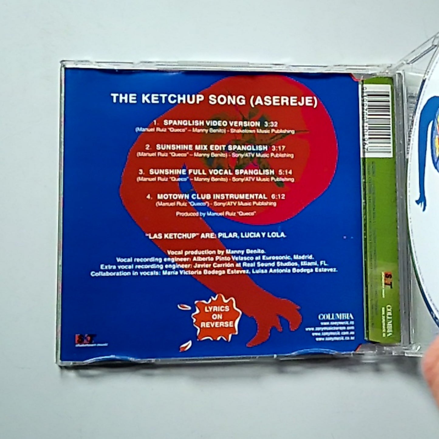 Las Ketchup – The Ketchup Song (Asereje) (CD, 2002) Australia 673209.2