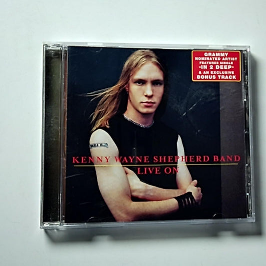 Kenny Wayne Shepherd Band – Live On (CD, 1999) Australia 9 24733-2