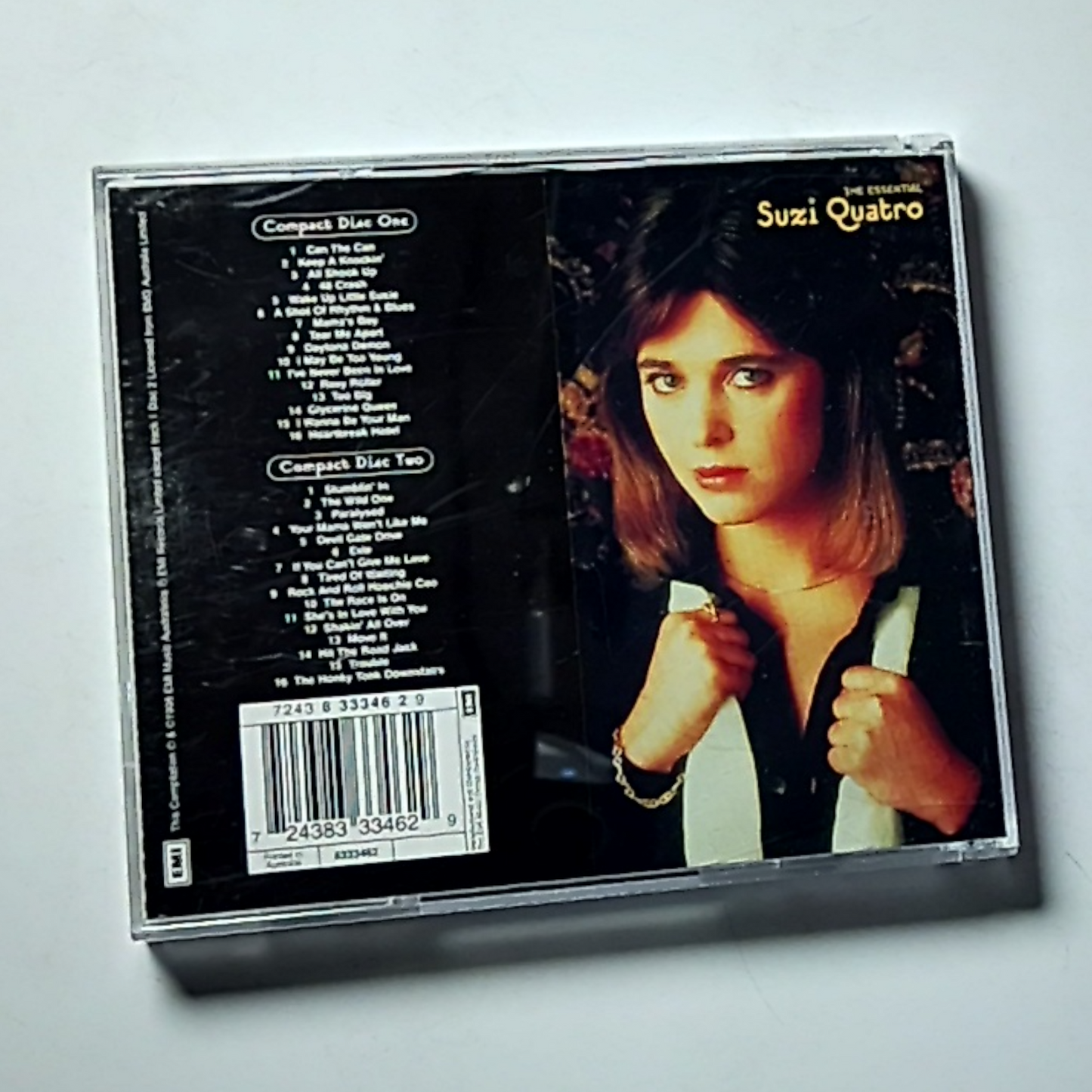 Suzi Quatro – The Essential Suzi Quatro (CD, 1998) Australia 7243 8 33346 2 9