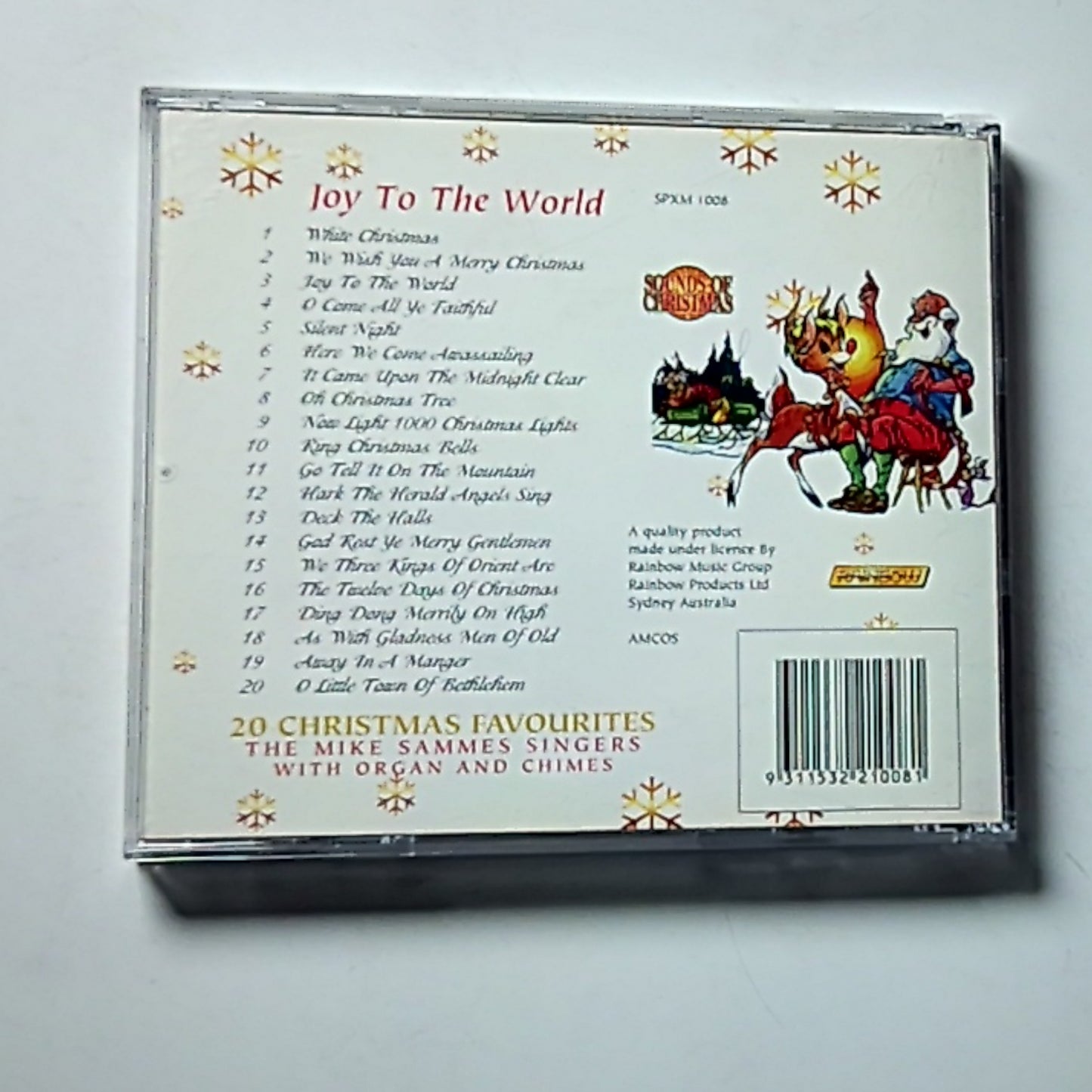 Mike Sammes Singers – Joy To The World (20 Christmas Favourites) CD