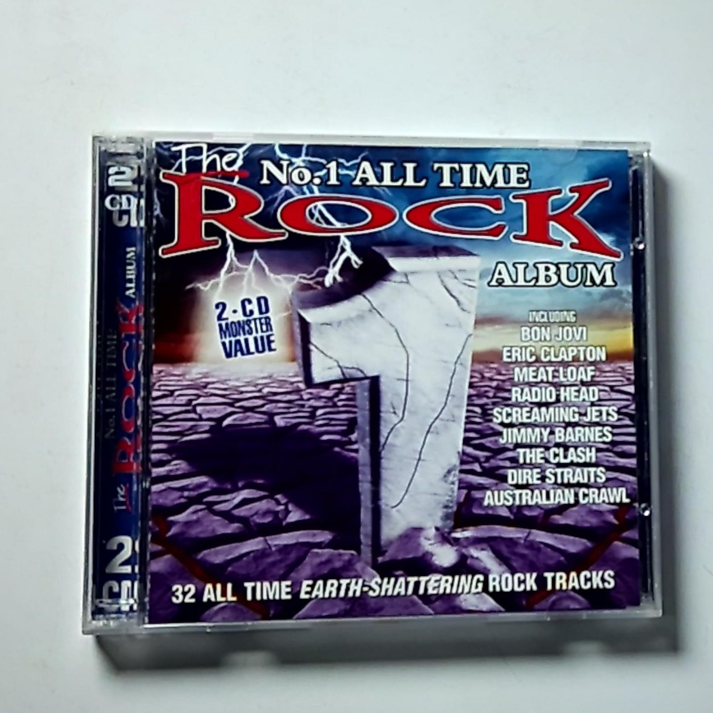 Various – The No. 1 All Time Rock Album (CD, 1996) Australasia 535 8632