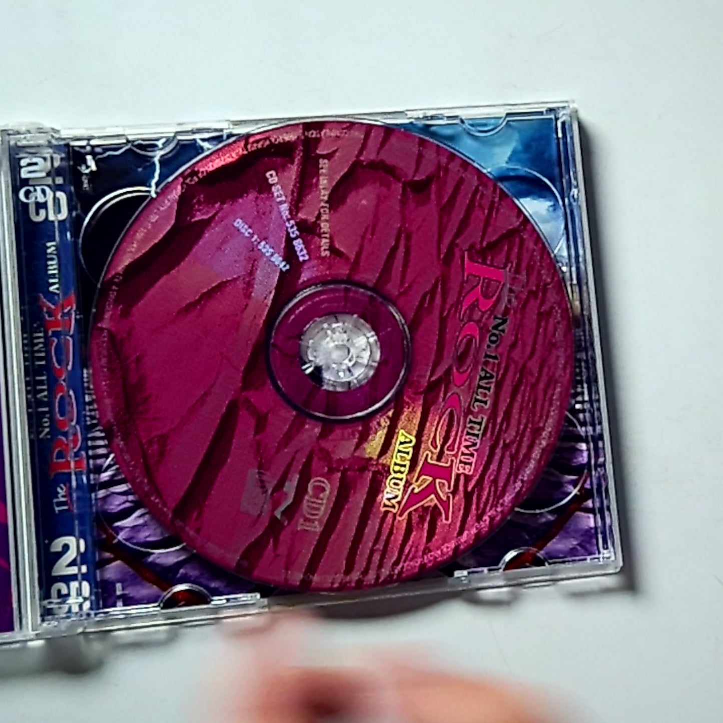 Various – The No. 1 All Time Rock Album (CD, 1996) Australasia 535 8632