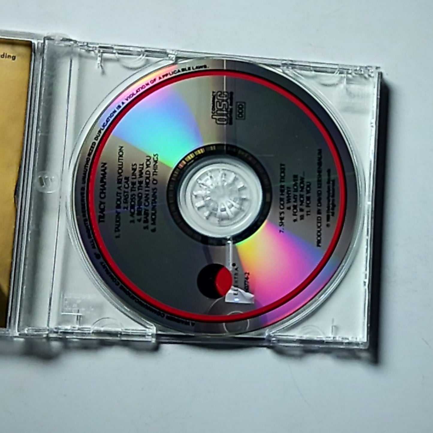 Tracy Chapman – Tracy Chapman (CD, 1988) Europe 960 774-2