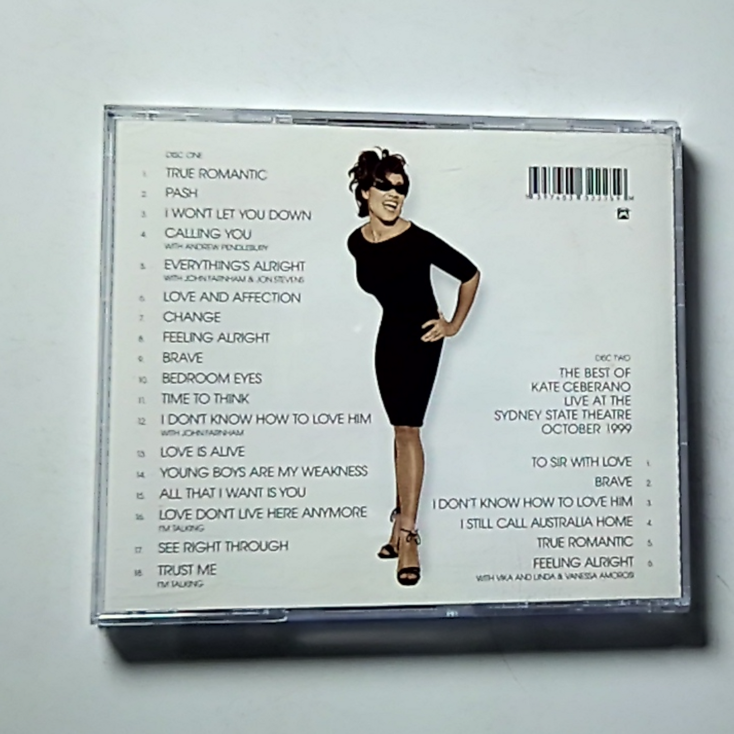 Kate Ceberano – True Romantic (The Best Of Kate Ceberano) (CD, 1999) Australia