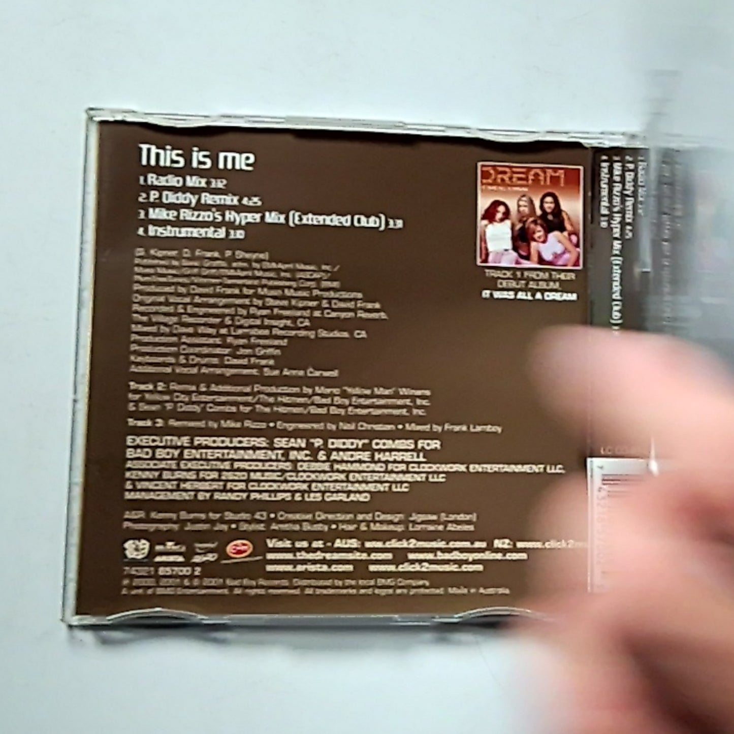 Dream – This Is Me (CD, 2001) Australia 74321 85700 2