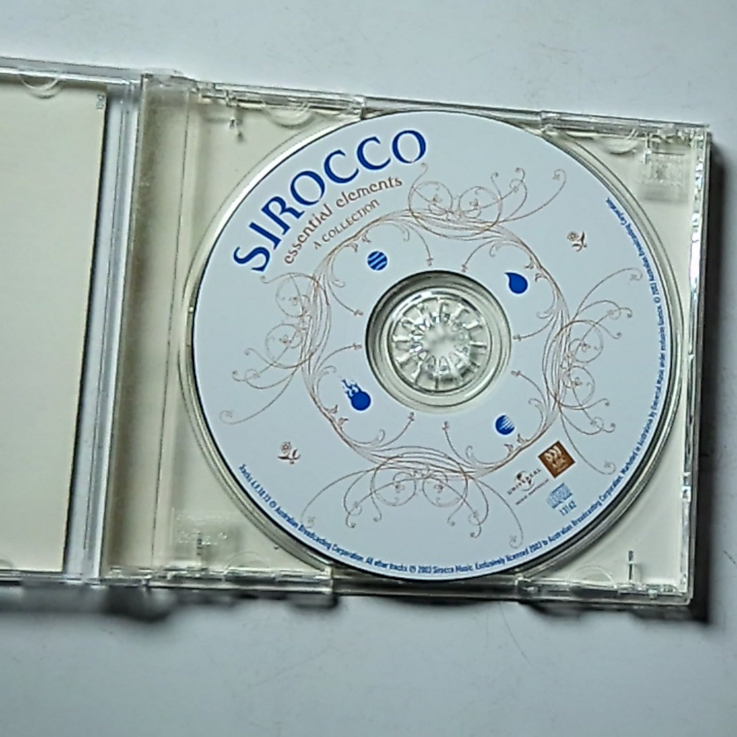 Sirocco – Essential Elements - A Collection (CD, 2003) Australia 13162