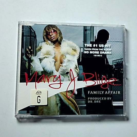 Mary J. Blige – Family Affair (CD, 2001) Australasia 155 863-2