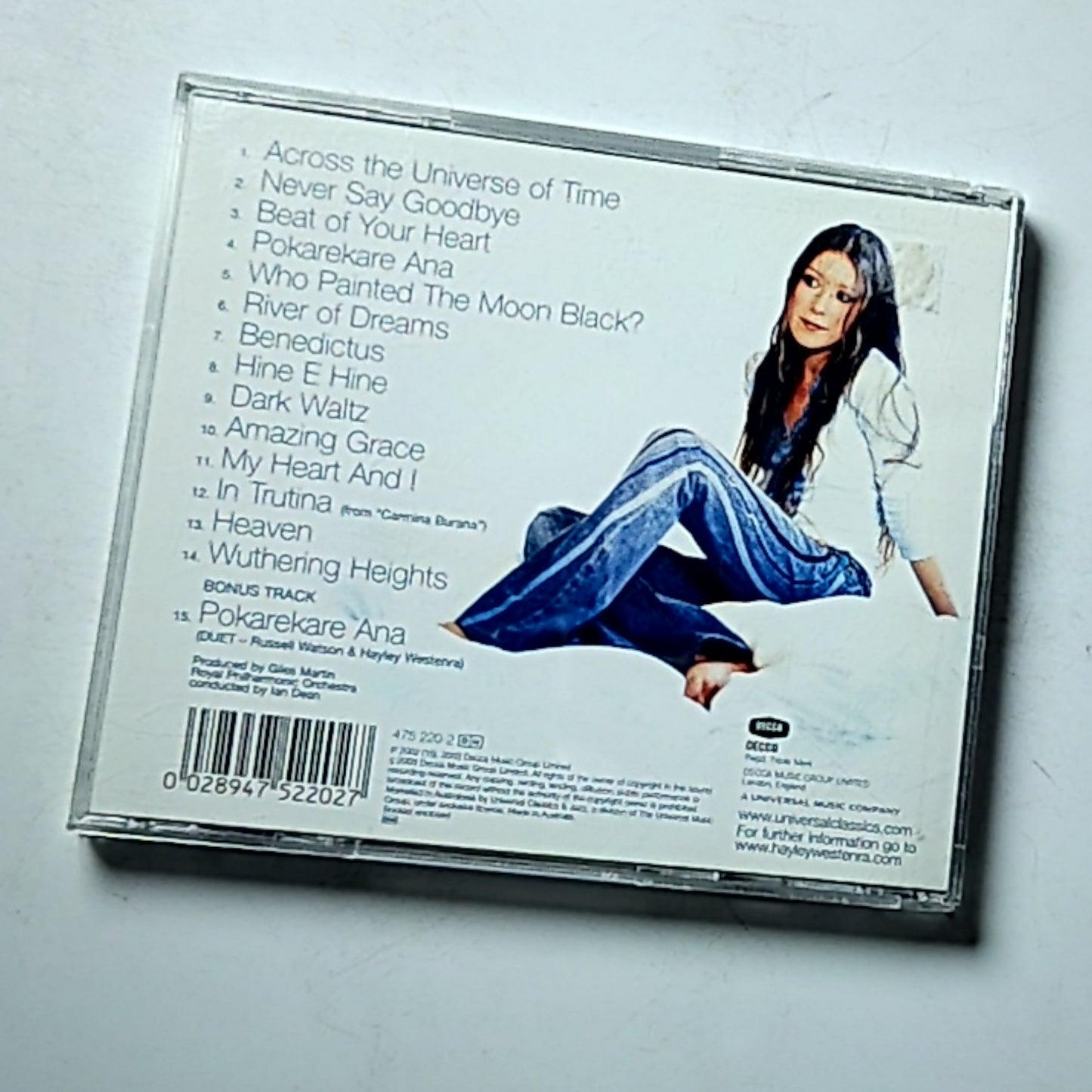 Hayley Westenra – Pure (CD, 2003) Australasia 475 220-2